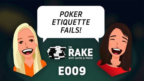 poker etiquette fails